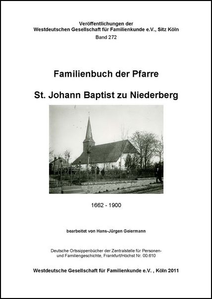 Familienbuch Niederberg
