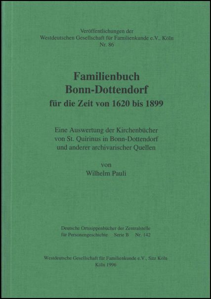 Familienbuch Dottendorf (Bonn)