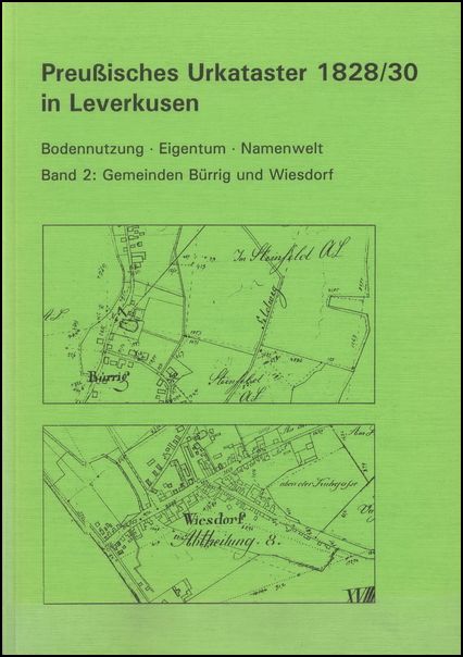 Preußisches Urkataster in Bürrig u. Wiesdorf