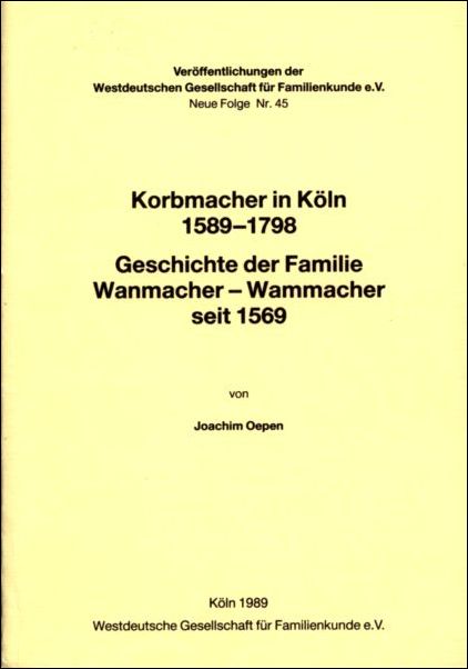 Korbmacher in Köln