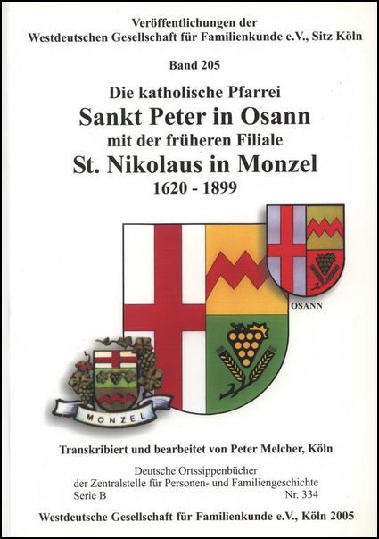 Familienbuch Osann / Monzel