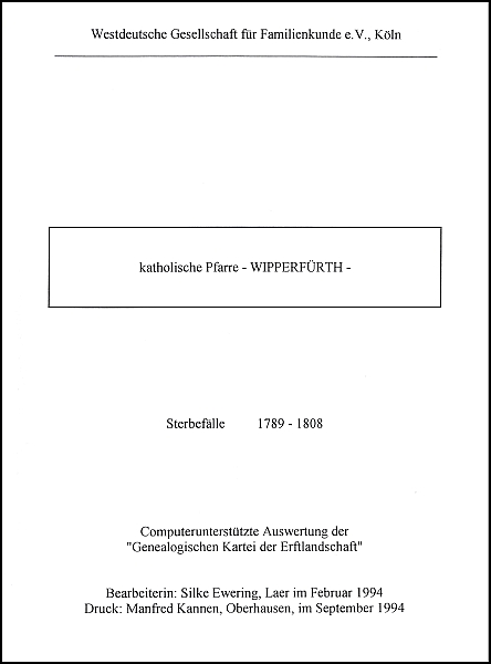 Verkartung Wipperfürth (kath.)