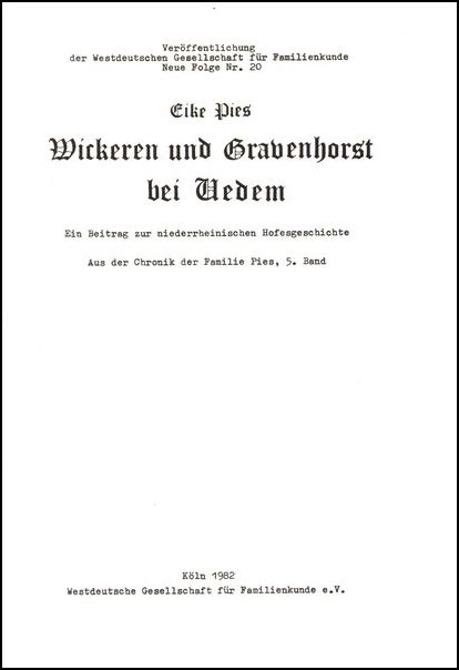 Wickeren und Gravenhorst