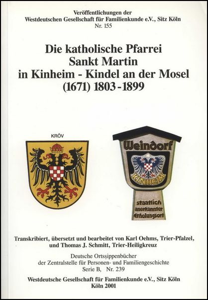 Familienbuch Kinheim - Kindel