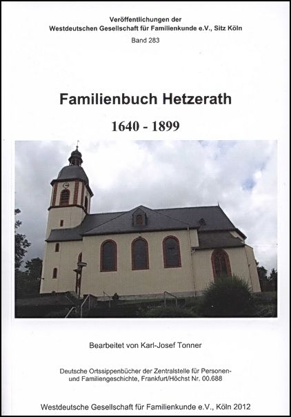 Familienbuch Hetzerath