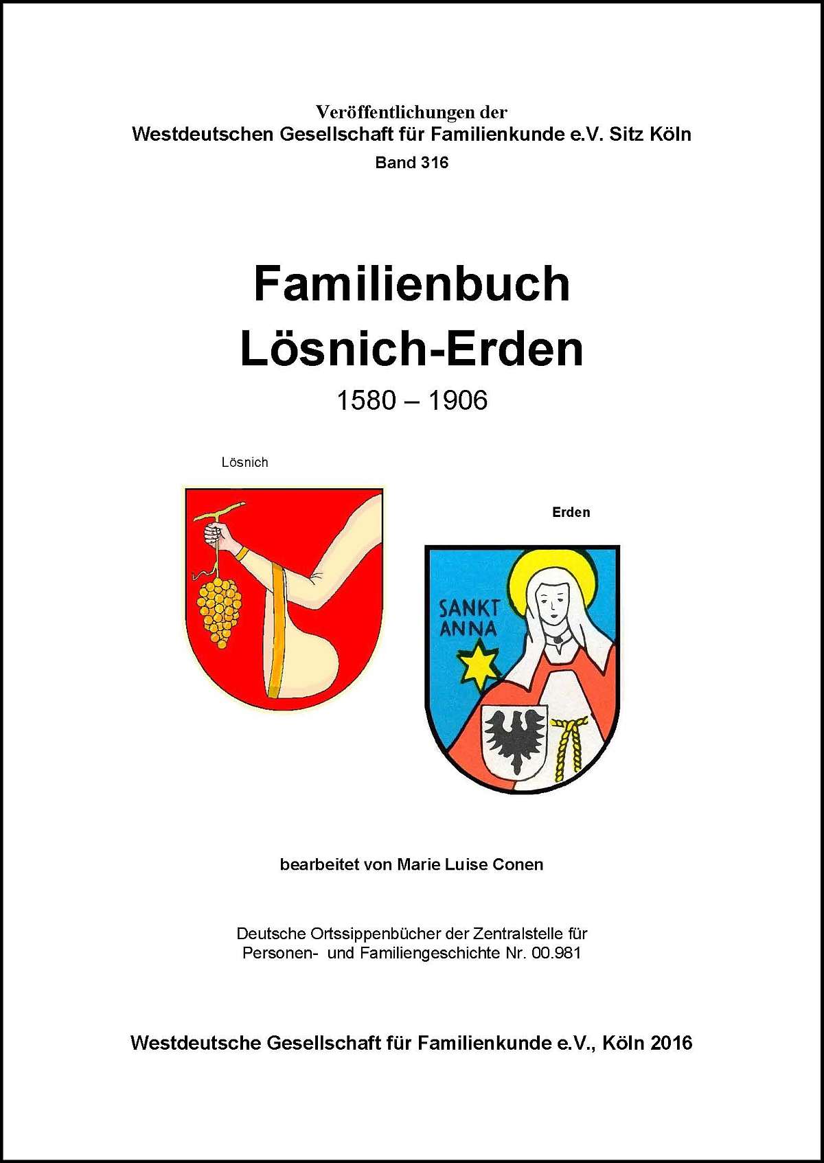 Familienbuch Lösnich-Erden 1580-1906