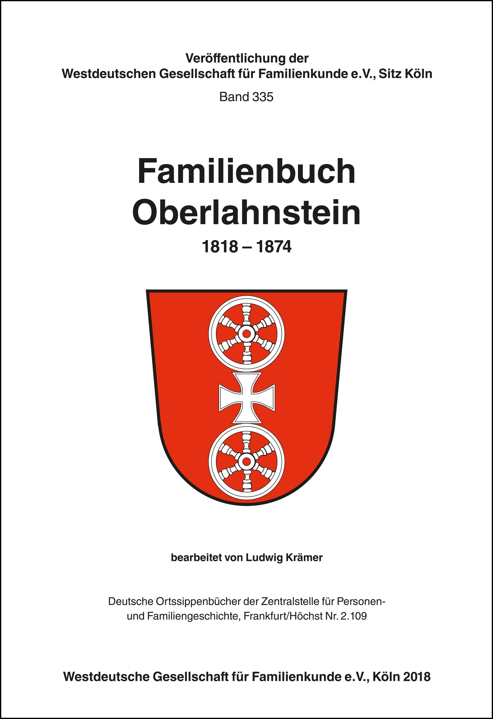 Familienbuch Oberlahnstein 1818-1874