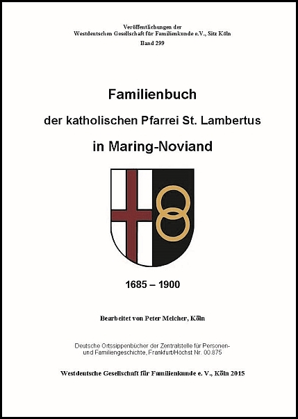 Familienbuch Maring-Noviand 1685 - 1900