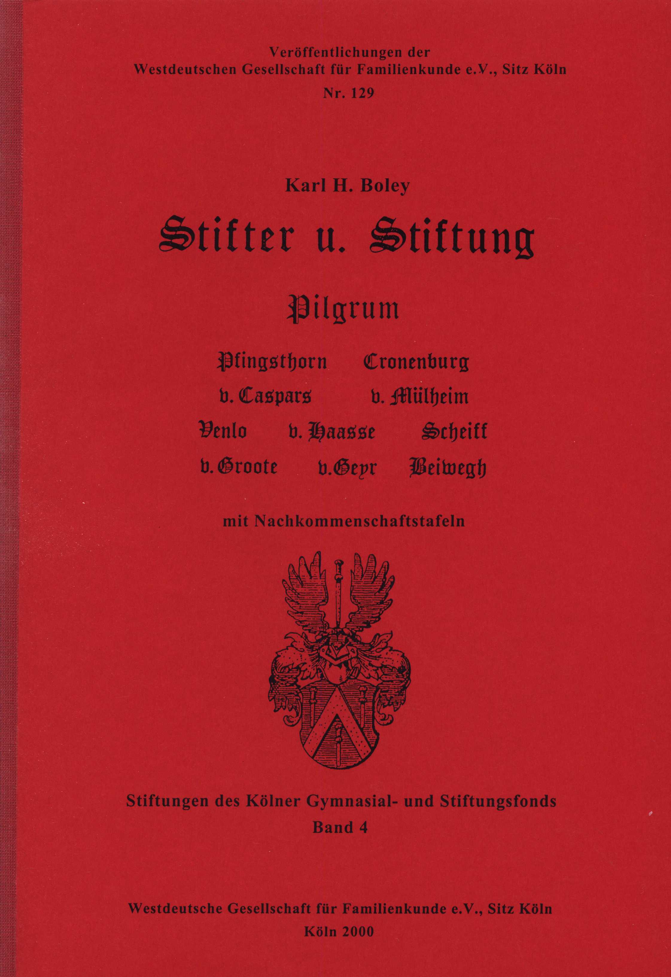 Pilgrum, Pfingsthorn, Cronenburg usw.