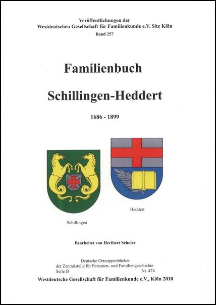 Familienbuch Schillingen / Heddert