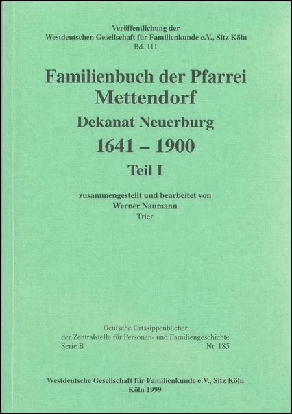 Familienbuch Mettendorf