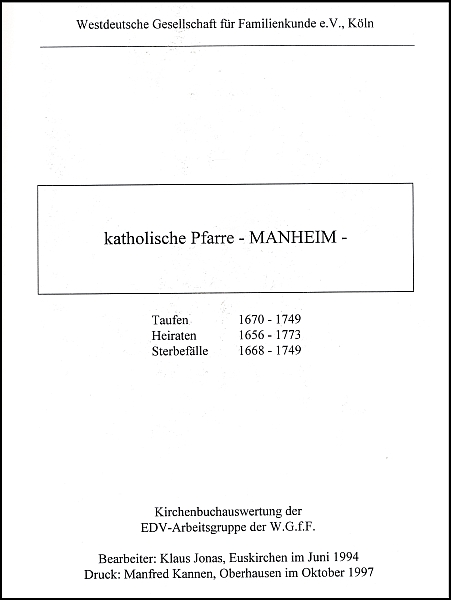 Verkartung Manheim (kath.)