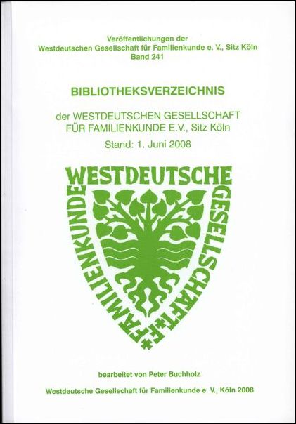 Bibliotheksverzeichnis der WGfF 2008
