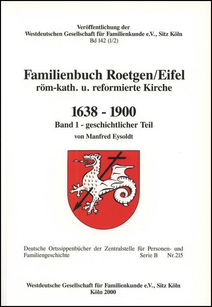 Familienbuch Roetgen / Eifel
