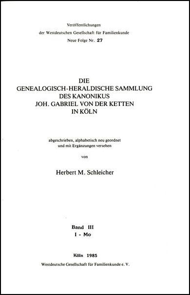 Bd-027-von-der-Ketten-III Sammlung von der Ketten Bd.III: I-Mo