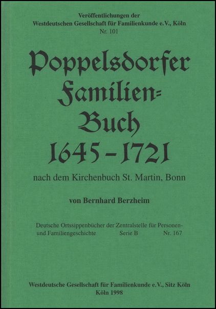 Familienbuch Poppelsdorf (Bonn)