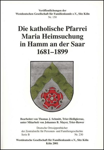 Familienbuch Hamm (Saar)