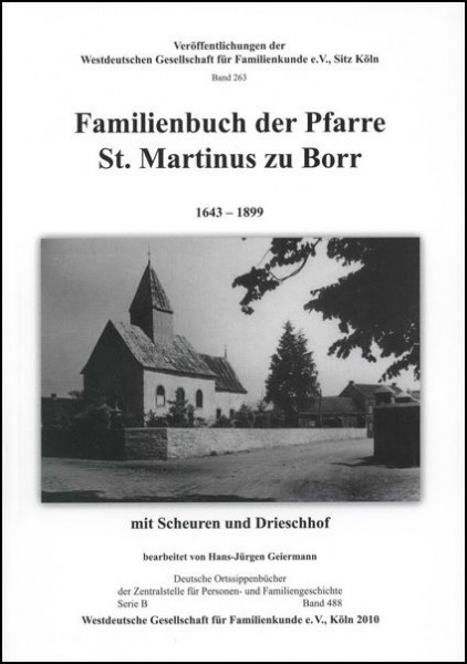 Familienbuch Borr 1643 - 1899