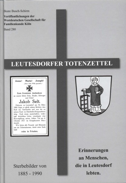 Leutesdorfer Totenzettel 1885 - 1990