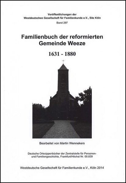 Familienbuch Weeze ref. 1631-1880