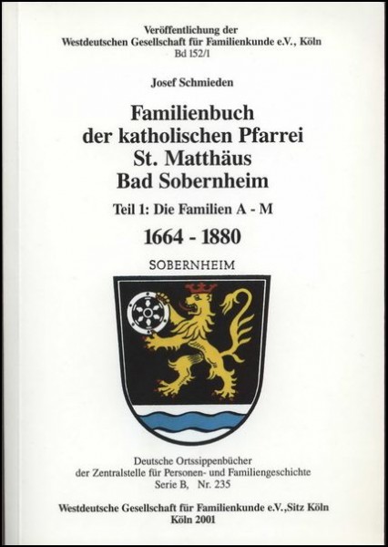 Familienbuch Bad Sobernheim (1664 - 1880)
