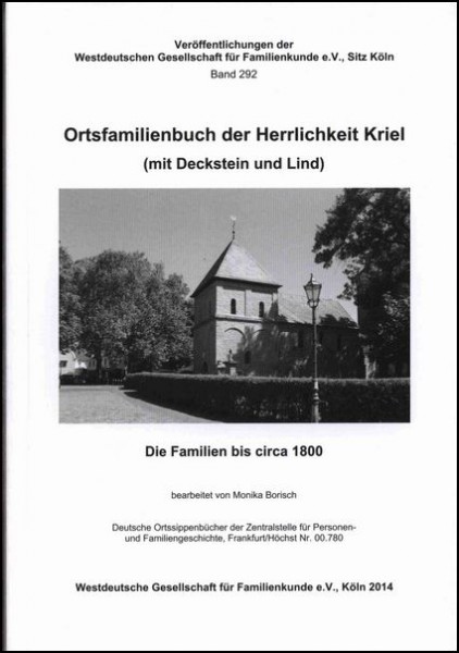 Familienbuch Kriel (Köln-Lindenthal)