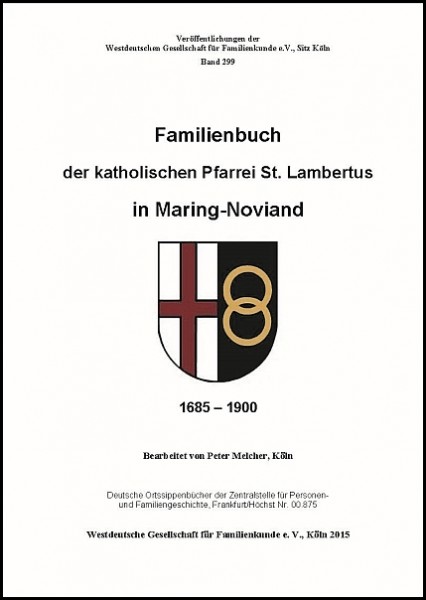 Familienbuch Maring-Noviand 1685 - 1900