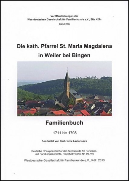 Familienbuch Weiler bei Bingen
